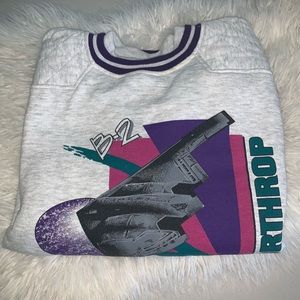 VINTAGE Northrop crew neck sweater! 🤍